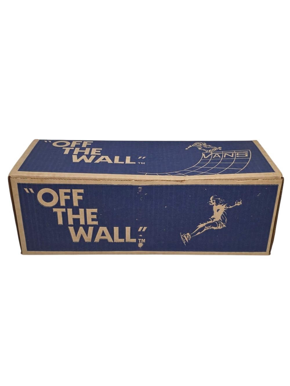 Vintage 1970s/80s VANS "Off The Wall" Empty Shoe Box • Made in USA Anaheim, CA